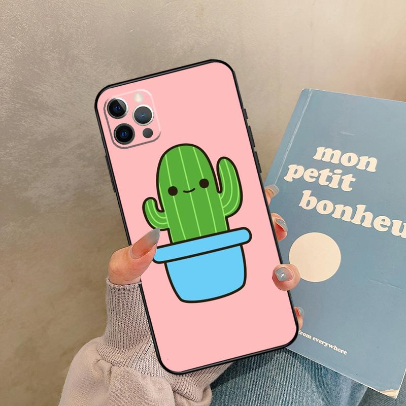 

Summer cactus Patterns Case For iPhone 17 Air 14 16 15 11 12 13 Pro Max 12 mini XR 15 16 Plus 16e Back Cover Shell iPhone 11Pro MAX