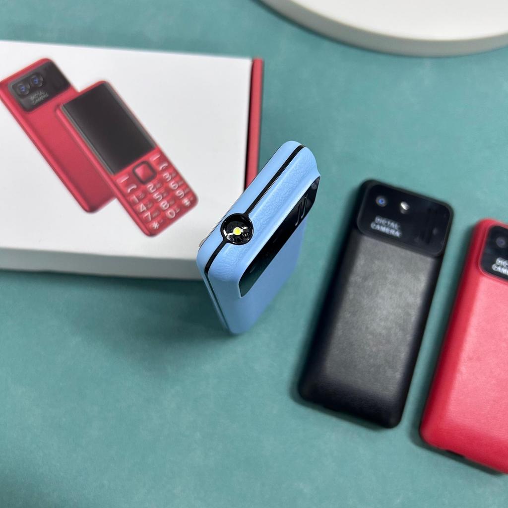 i79(H6) 4G Mini Mobile Phone LTE Button Phone 2.4inches TFT 1500mAh Alarm Music Player Flashlight Dual SIM Feature CellPhone