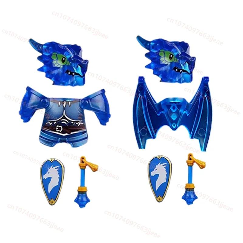 048 047 Undead Dragon Knight Bricks Anime Dragon Knights Building Blocks DIY Action Figure Collection Model Decor Doll Toy Gift