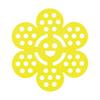 Floating Bee Drinking Station EVA Foam Bee Insect Butterfly Waterer Flower Shape Bee Bath for Outdoor Garden Balcony Backyard Patio Decor