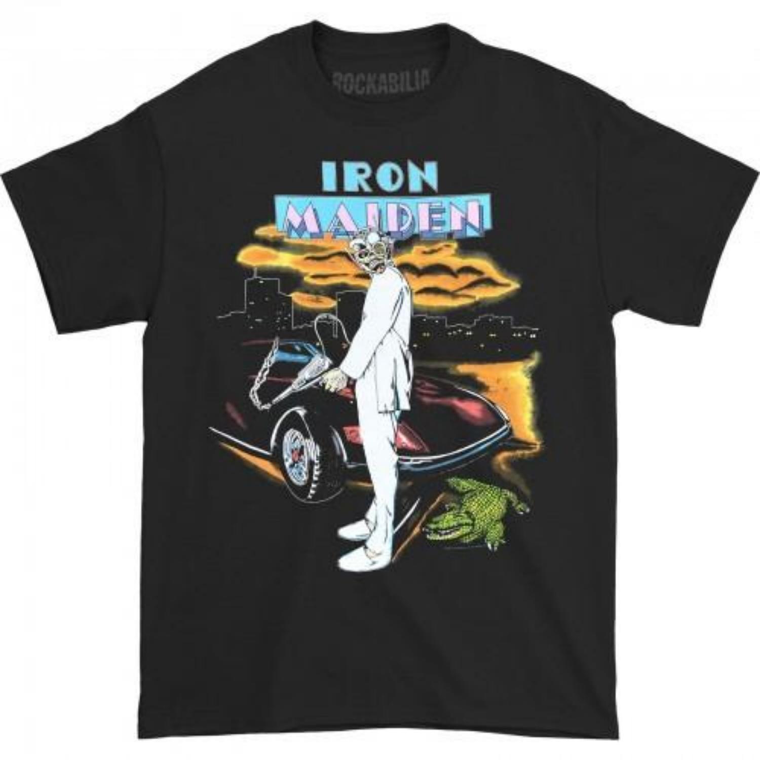 Iron Maiden Unisex Adult Vice Is Nice Back Print T-Shirt S разноцветный