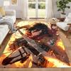 Attack on Titan Carpet Door Mat for Living Room or Bedroom Protective Mat Under Chair Office Decoration Christmas Gift Birthday Present