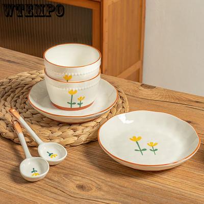 Dishes and Dishes Set Complete Set of Dishes and Dishes Household Ceramic Cutlery Tableware Suit