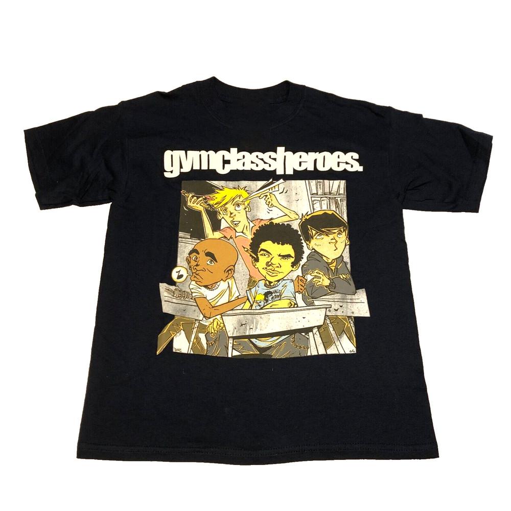 VTG Gym Class Heroes Anime TShirt Full Size Unisex ZL350 FREE SHIPPING L