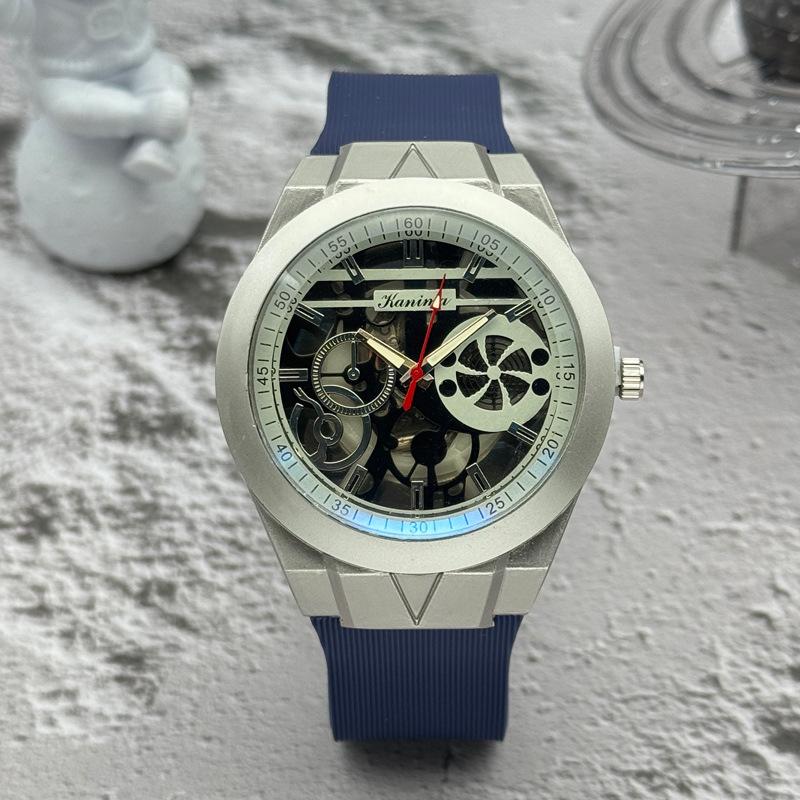 

Мужские часы JYL Полые Спортивные Силиконовый Ремешок White shell blue black surface глубоко тосканской красный