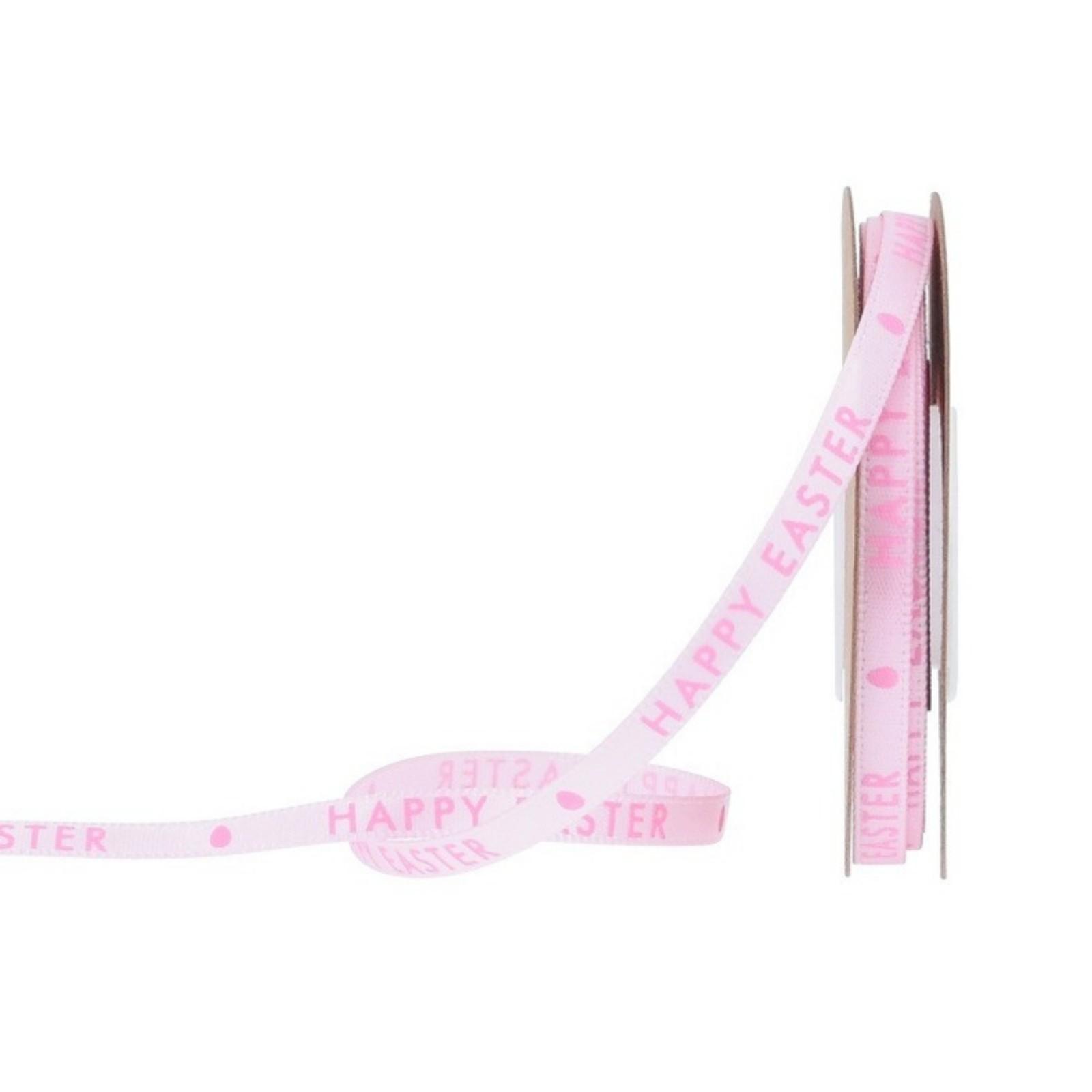 0.5 * 1800cm Easter Cute  Ribbon - Bow Tie Wrapped Satin Ribbon Easter Egg Weaving Ribbon розовый