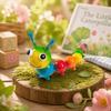 Colorful Mini Insect Model Metal Craft Caterpillar Figurine Home Decor  Bonsai Adornment