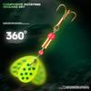 10PCS New Metal Spinning Lures 3g Multicolor Artificial Bait Spinner Fishing Wobblers Fishing Accessories