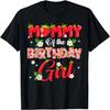 Mom Dad Mommy Birthday Girl Strawberry Berry Sweet One Two T-Shirt