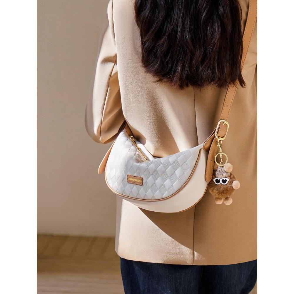 Women's Bag 2025 New Dumpling Bag Women's Messenger Bag Underarm Shoulder Premium Gift Women's Bag