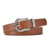 Women PU Belt Rhinestone Buckle Waist Belt Y2K Elegant Pin Buckle Waistband Jeans Pants Belt Female Clothing Accessories
