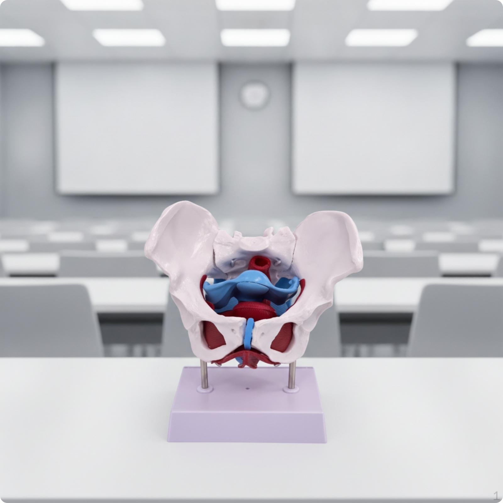 PVC Female Pelvis Teaching Model Hands-on