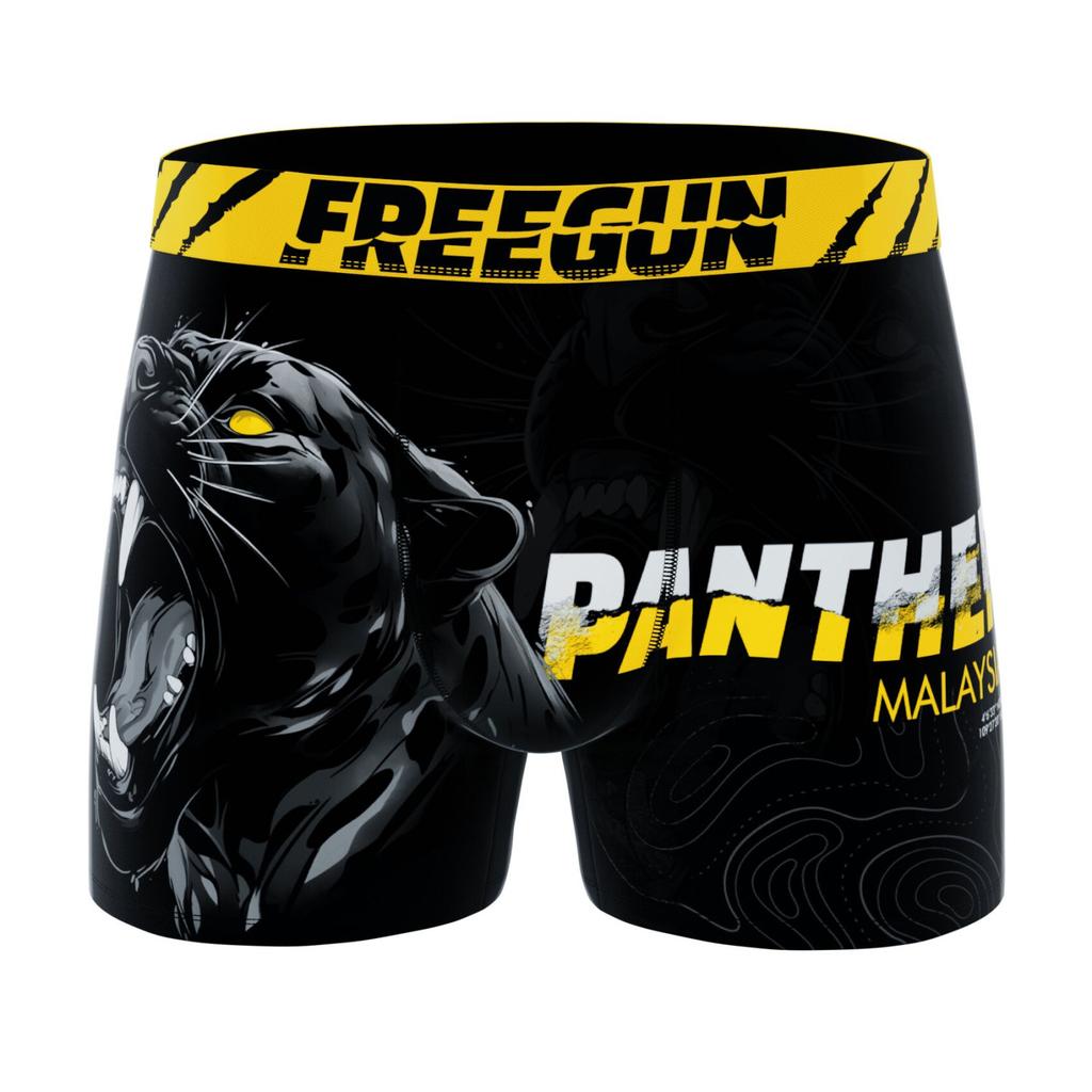 Set of 4 Men's Boxers Wild Animals