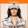 Cotton Baseball Cap With Embroidered Clover Pattern Adjustable Sun Protection Casual For Spring Autumn