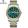 Fashion Quartz Wristwatches Gold Clock Men Luxury Watch Casual Business Analog Watches Relogio Masculino