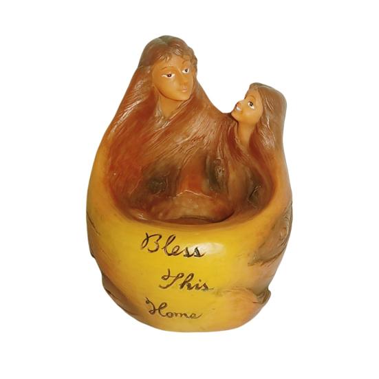 Candlestick Ornament Angel Shape Resin Decorative Centerpiece Candle Stand Artistic Candle Accessory Desktop Decor