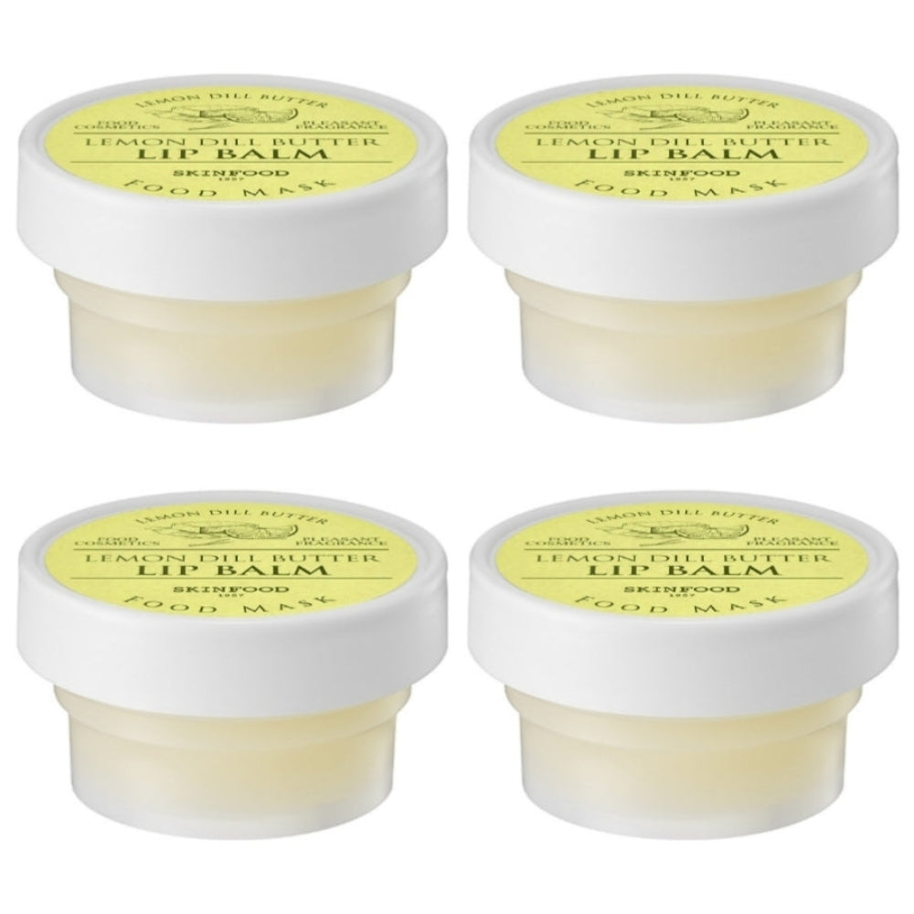 SKINFOOD Lemon Dill Butter Lip Balm 21g*2Pcs/4Pcs