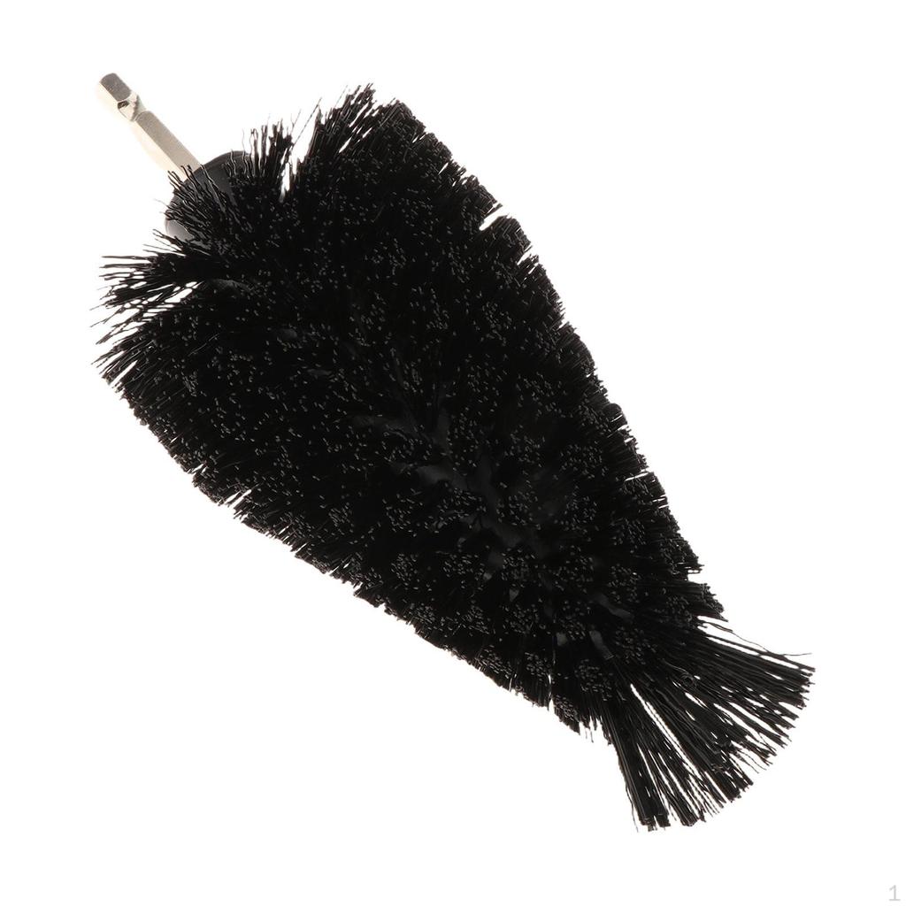 5inch Pointed Ball Car Wheel Cleaning Drill Brush Attachment Power Replacement