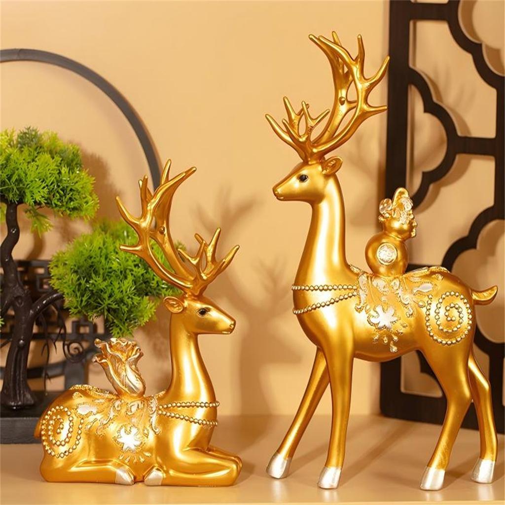 Attract Wealth Deer Creative Ornaments