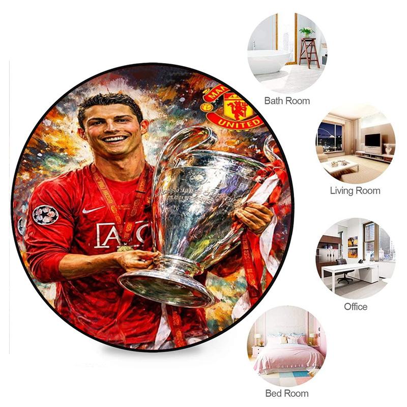 Cristiano Ronaldo Glory Carpet Living Room And Bedroom Mats Suitable For All Seasons Christmas Gifts Art Protective Pad