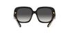 Coach HC8323U BLACK 56 Women's Sunglasses,