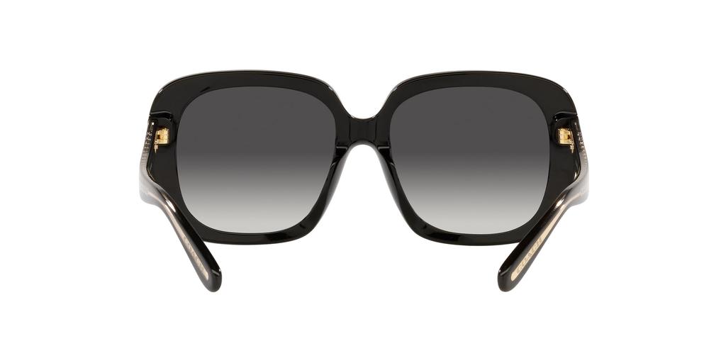 Coach HC8323U BLACK 56 Women's Sunglasses,