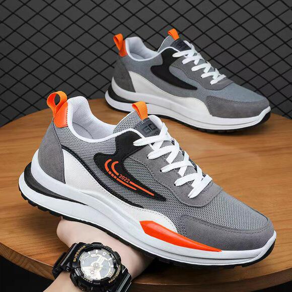 Men's Korean Style Breathable Mesh Business Casual Sneakers