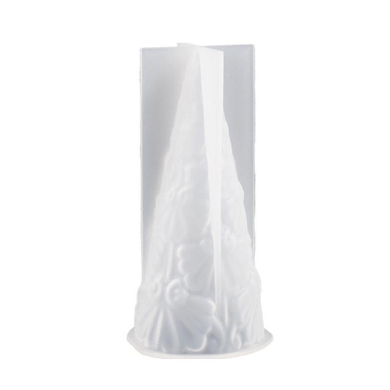Stampo Artigianale in Silicone Riutilizzabile per Colata Resina Epossidica Stampo Conico per Creazione Candele 3D Stampo in Silicone Fai da Te Artigianato 3D Stampo in Resina