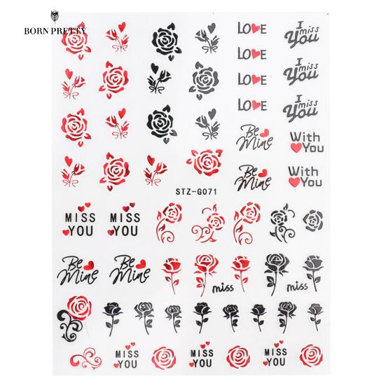 

Наклейки для дизайна ногтей, украшения для ногтей, красочные ретро, ​​забавные украшения для дизайна ногтей для девочек #4