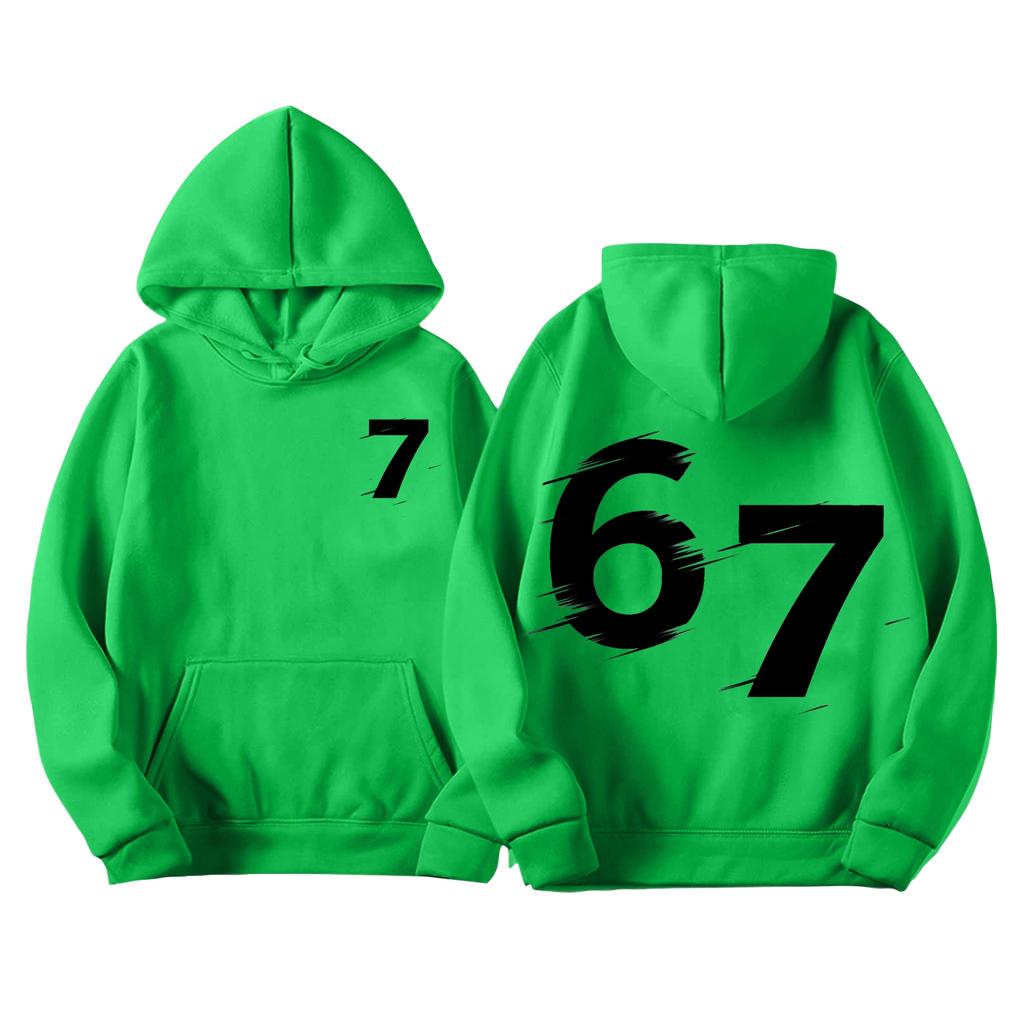 Męska Bluza z Kapturem z Nadrukiem z Długim Rękawem Dla Casualowego Komfortu Sportowego