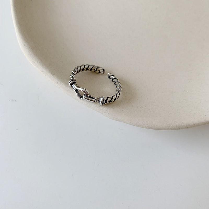 Exquisite Heart Ring For Women Adjustable Open Design Trendy Korean Style Fashion Jewelry