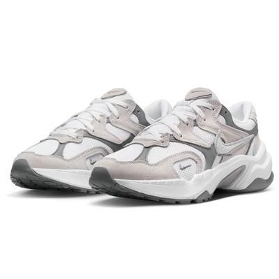 Arete W AL8 Größe Sneaker, Weiß/Silber/Grau, FJ3794-101, 27.5cm (Japan)