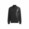 X Qi Baishi Collaboration Sports Casual Long-Sleeve Jacket for Men, Black