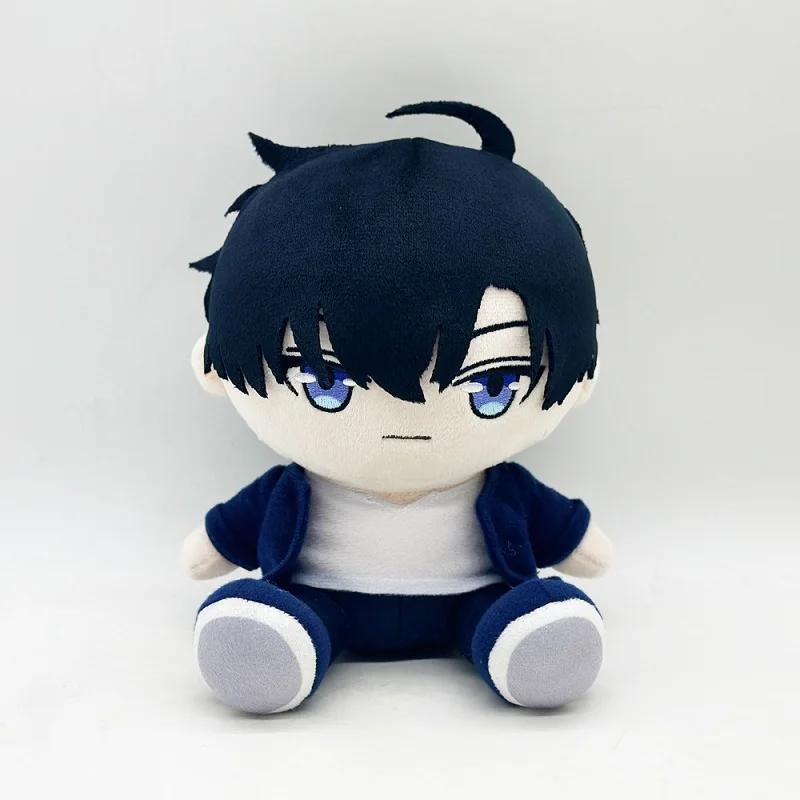 21cm Sololeveling Seong Jin Woo Anime Plüschpuppe Spielzeug Spiel Niedlich Weiches Kuschelkissen Erwachsene Kinder Geburtstagsgeschenke