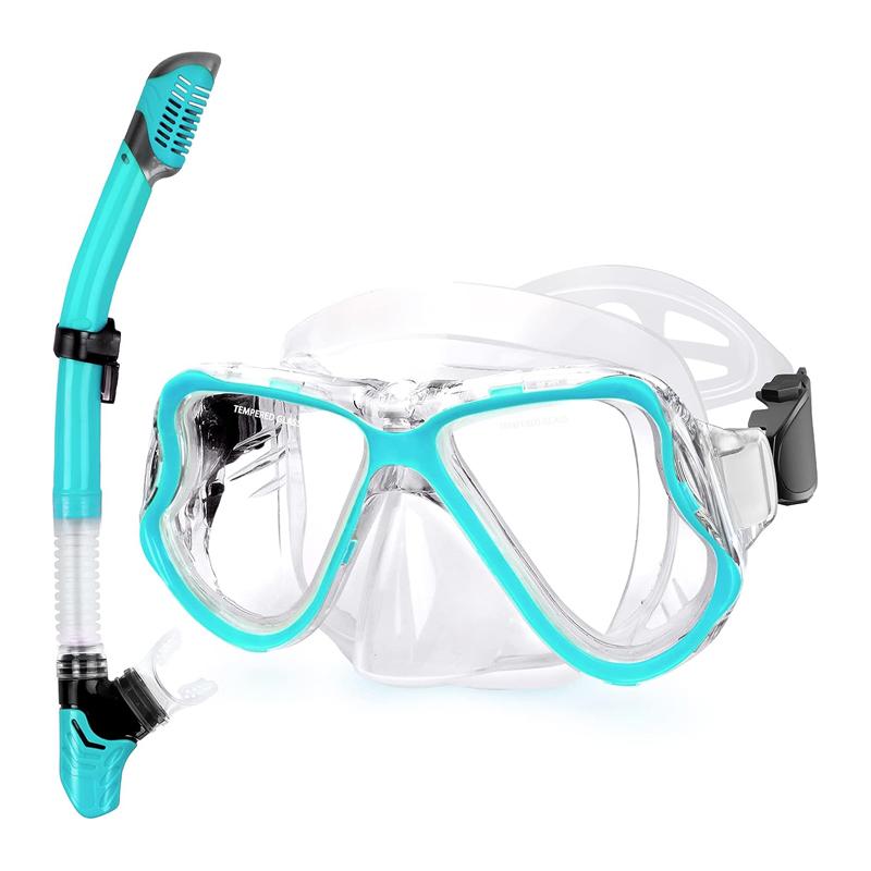 Snorkel Face Mask Scuba Diving Equipment Professional Silicone Diving Mask Set Anti Fog Dive Mask