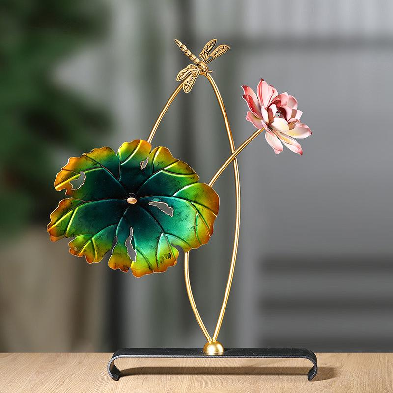 Lotus Dragonfly Crafts Ornaments: Home & Office Décor, Wedding & Housewarming Gift