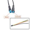 2 3 4 5 6 Pin Ebike Connector Cable Julet Basic Cable Ebike Bafang Display Ebike Display Cable