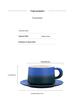 High-End Handmade Blue and Yellow Ceramic Coffee Cup & Saucer Set: Perfect for Housewarming, Weddings, or New Home Gifts