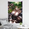 Anime UUbel Comics Tapestry Room Decor Wall Cloth Party Hanging Background Room Decor Baby Room