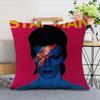 Singer S-David B-Bowie Pillow Case Living Room Home Sofa Office Shop Cover Printing Comfort Decoration Nordic Simplicity