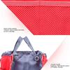 1Pc with Double Zippers Multifunctional Large Capacity Portable Storage Bag Folding Women's Makeup Bag Polyester