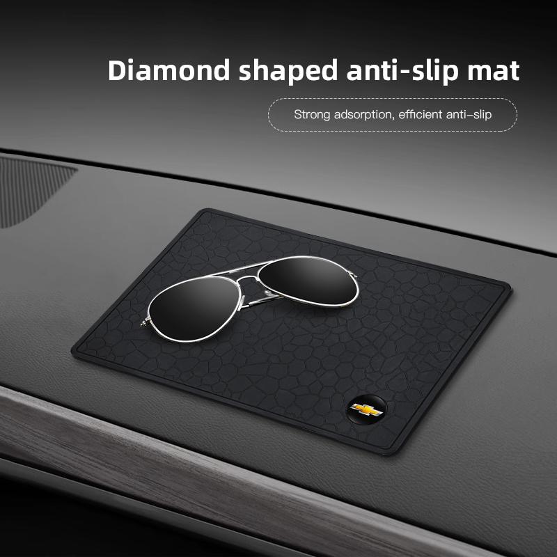 AABHM1 Instrument Panel Storage Silicone Anti Slip Pad Rubber Pad For Chevrolet Corvette Montana TrailBlazer Silverado Traverse Camaro