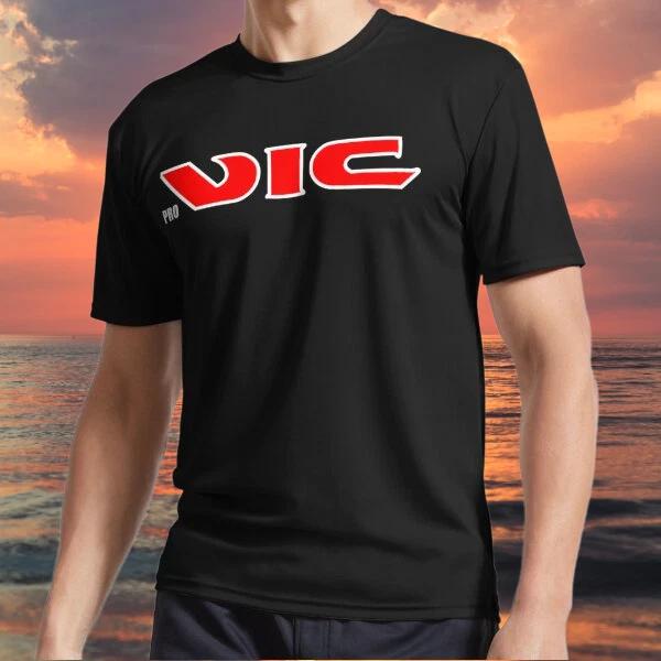 

New item Vic Hockey Active Logo TEE T shirt Funny American Size S to 5XL S