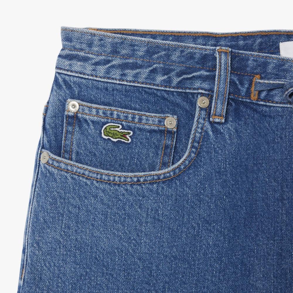 Lacoste Women's Denim String Shorts FF0199-56G36L