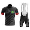 Herren Kurzarm Radtrikot Set Sport MTB Radbekleidung Fahrrad Straßenfahren Set Trägerhose Sommer Atmungsaktives Radanzug Set 2026