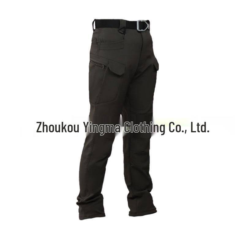 X7 Men s Soft Shell Plus Velvet Tactical Outdoor Sports Workwear Pants 3XL
