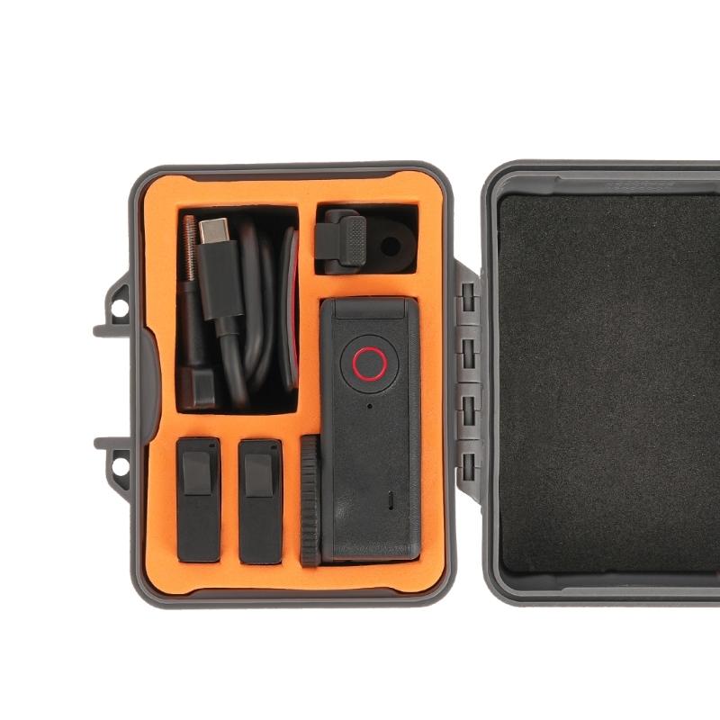 Hard Protective Case Carrying Box Organizers Suitable for Action Camera Accessories Waterproof Shockproof Lightweight