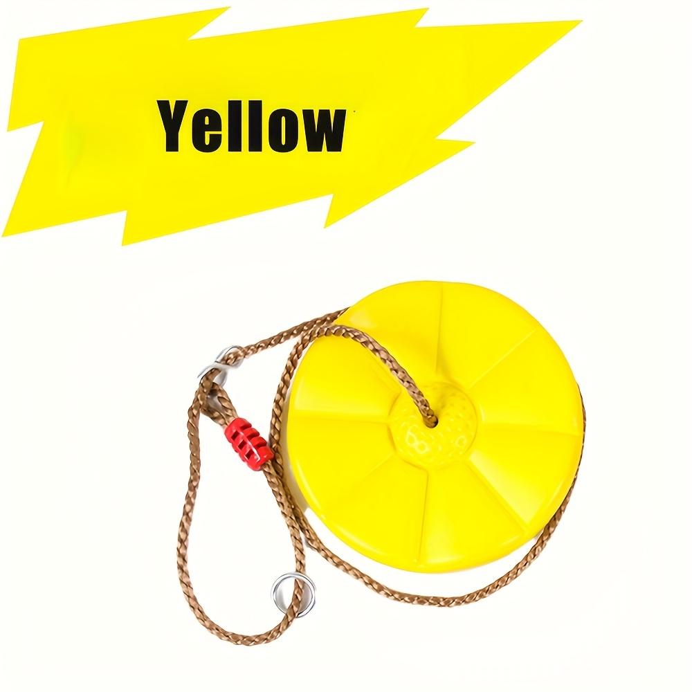 

1шт. Игрушка-качели с восьмиугольными лепестками, утолщенная, разноцветная, ПЭ (Полиэтилен) Материал, дисковое сиденье, для детских игровых площадок в помещении и на открытом воздухе жёлтый