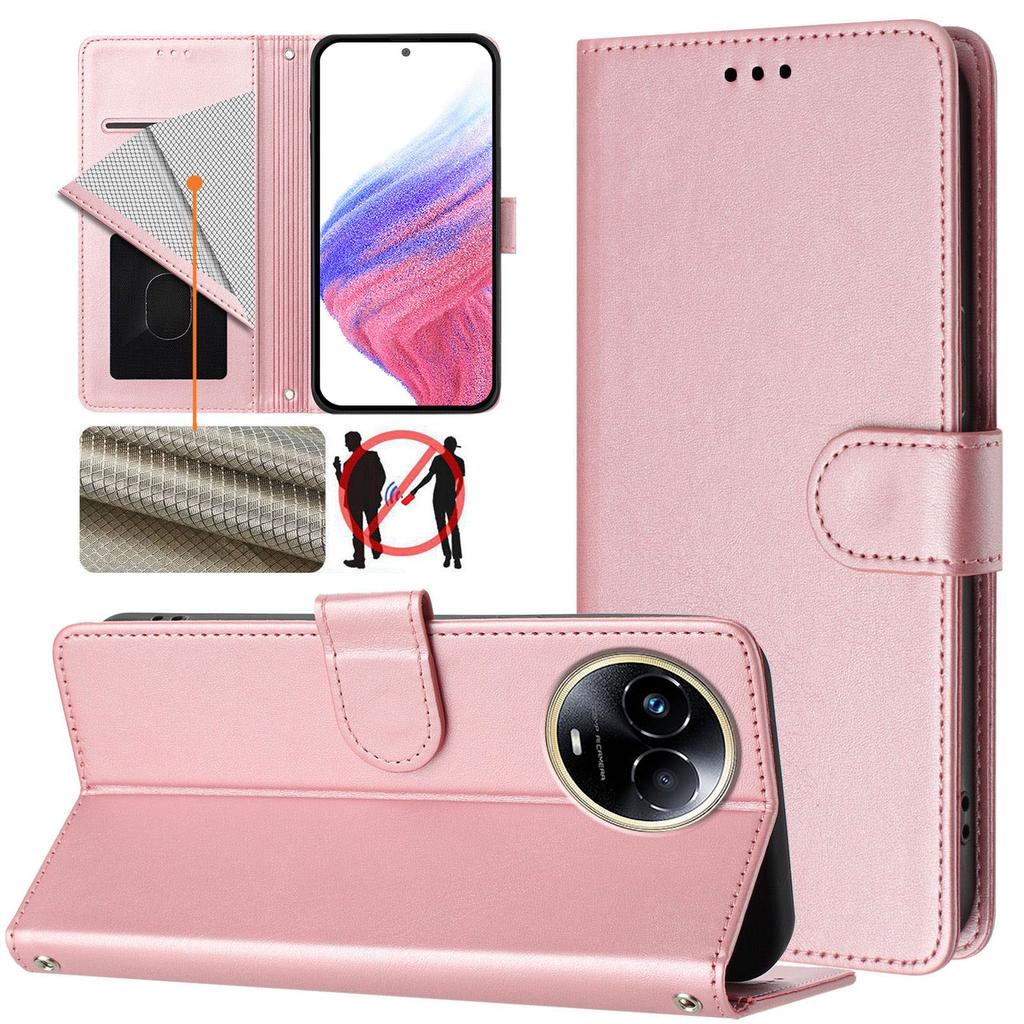 Luxury Magnetic Flip Leather Wallet Case For Realme 11x 11 10 Pro+ 9 Pro Plus 9i 9 8 Pro 8 7i Shockproof Kickstand Cover
