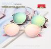 Hengxin 2025 Punk Retro Clip-on Sunglasses - Unisex Trendy Design